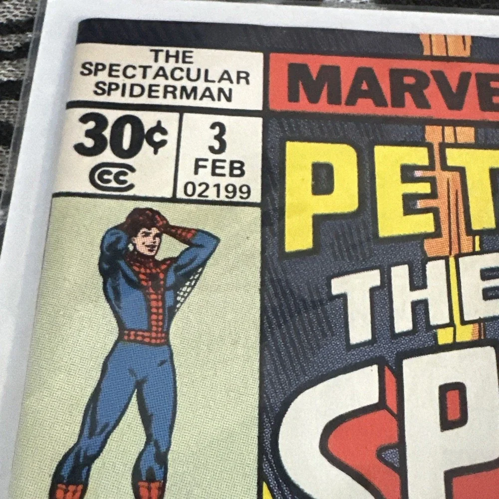 VTG Marvel Comic Peter Parker, The Spectacular Spider-Man February #3  1977
